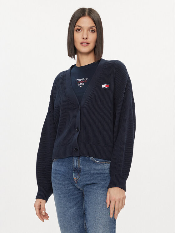 

Кардиган свободного кроя Tommy Jeans, синий