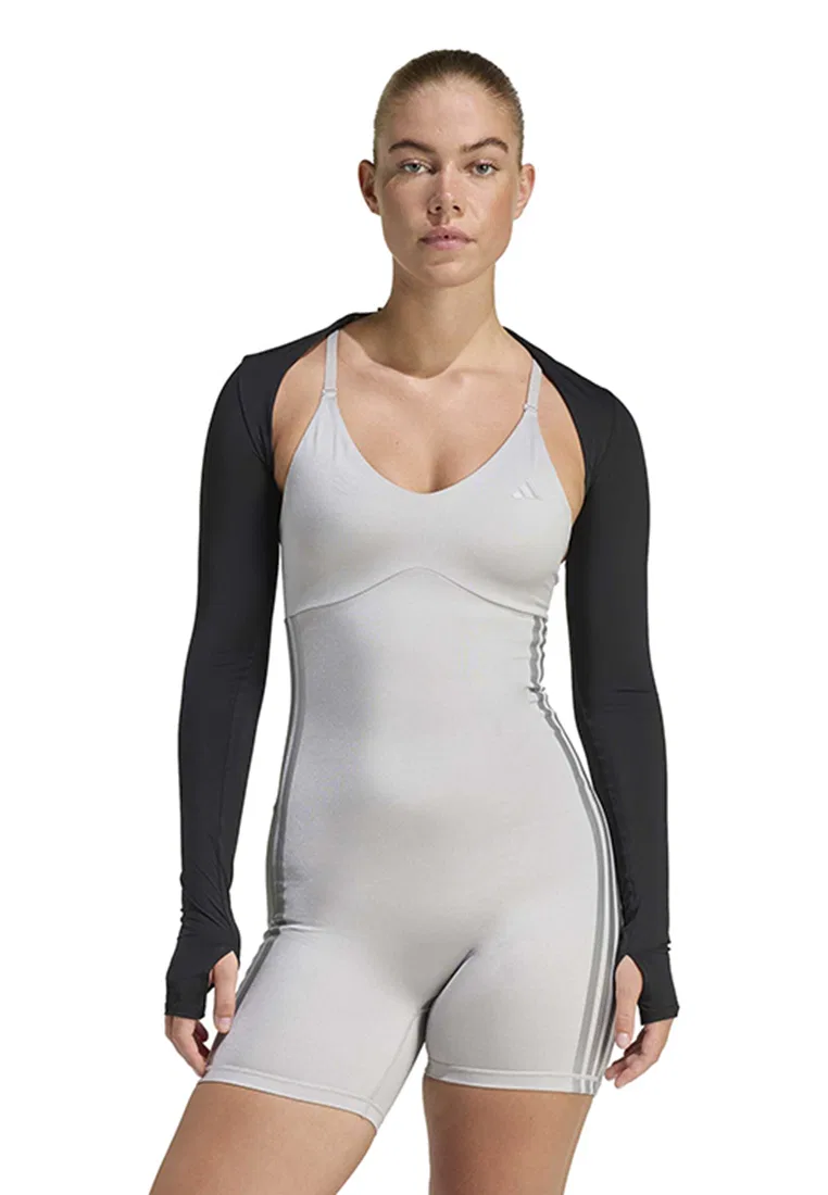 Женский кардиган, контурный крой, Power Essentials Adidas, черный