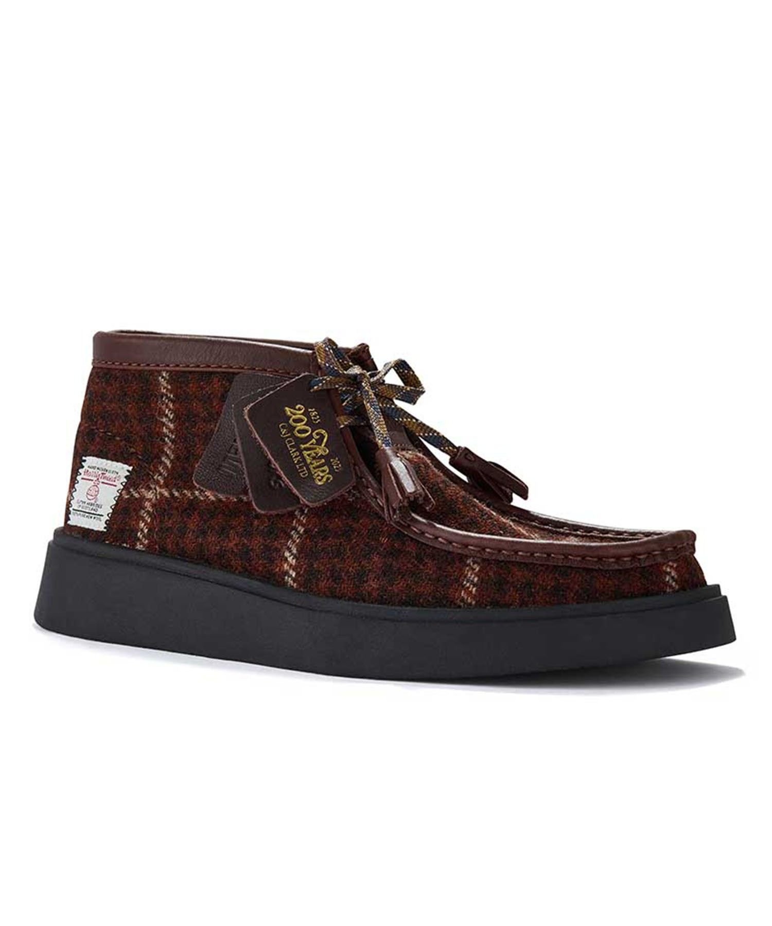 Повседневные туфли 832J Torview Hi бордового цвета Clarks, Burgundy — фото 2