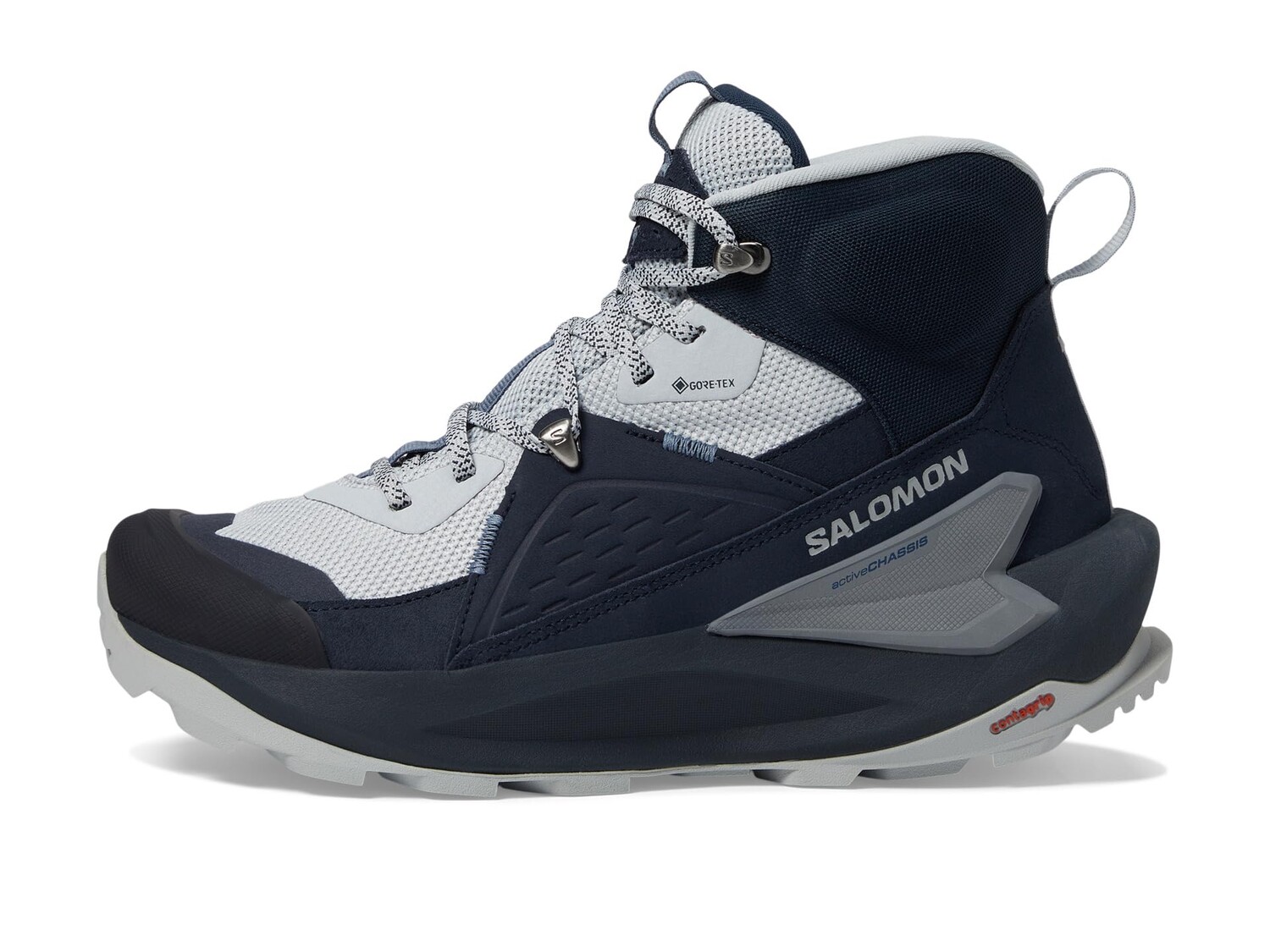 

Треккинговые ботинки Salomon Elixir Mid Gore-Tex, синий/серый