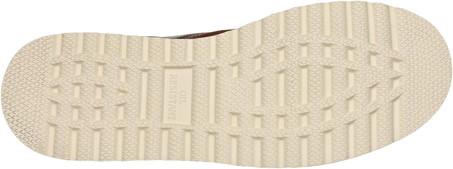 Мужские кожаные оксфорды Golden Fox Work Shoe 4 с мягким носком для строительства и повседневной носки, Moon — фото 4