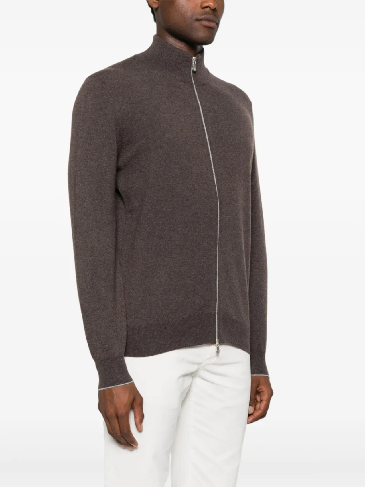 

Кашемировый кардиган Brunello Cucinelli, коричневый