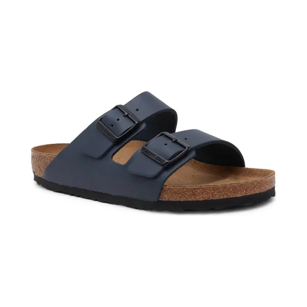 

Кожаные тапочки «Аризона» Birkenstock, синий