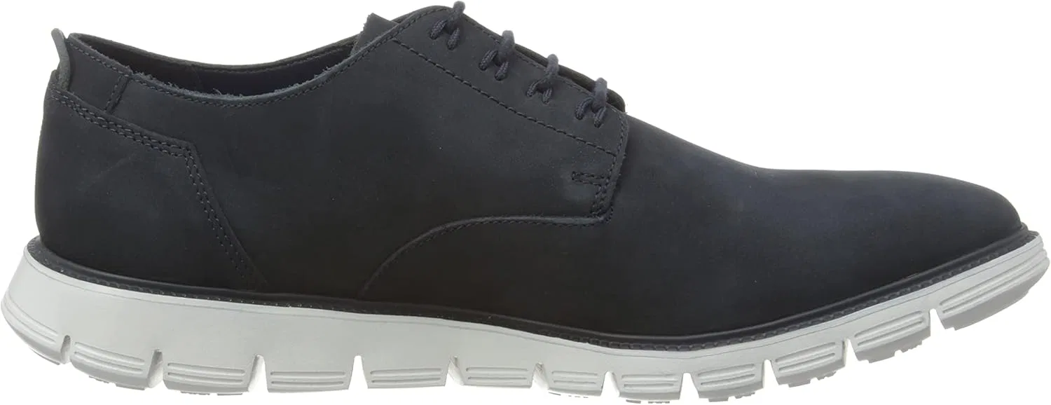 Мужские кроссовки Clarks Trackflex Path, 2-Navy Nubuck — фото 4