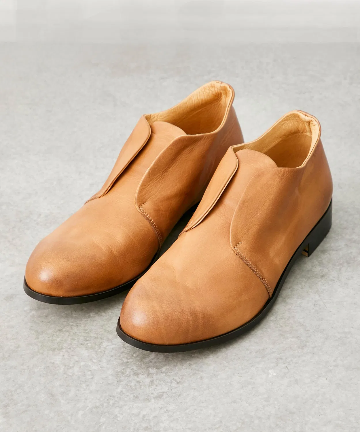 Ботинки короткие INSIDE GORE SHORT BOOTS PADRONE из натуральной кожи бежевые