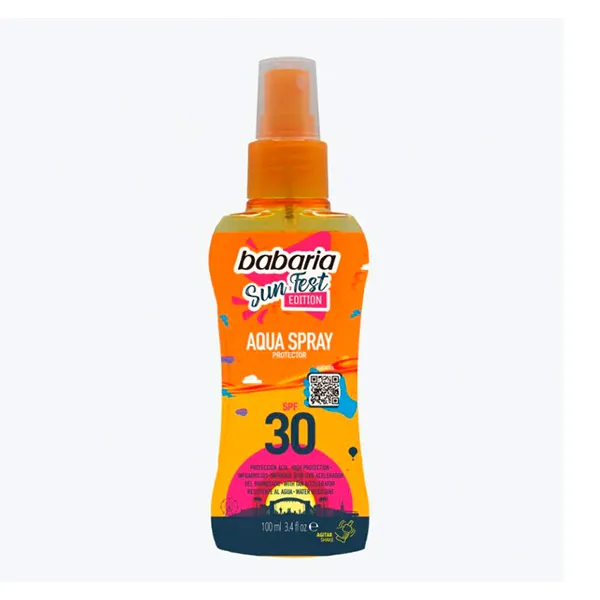 

Аква спрей spf 30 Sun Fest Edition Babaria, 100 ml