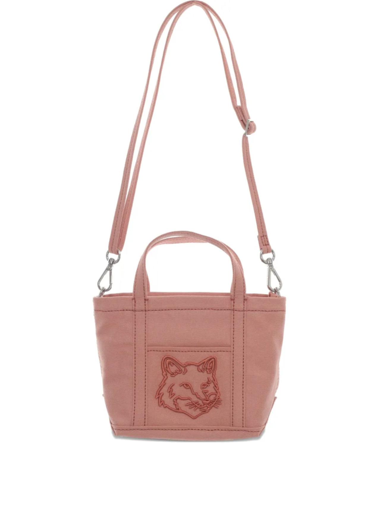 

Мини-сумка Fox Head Maison Kitsuné, розовый