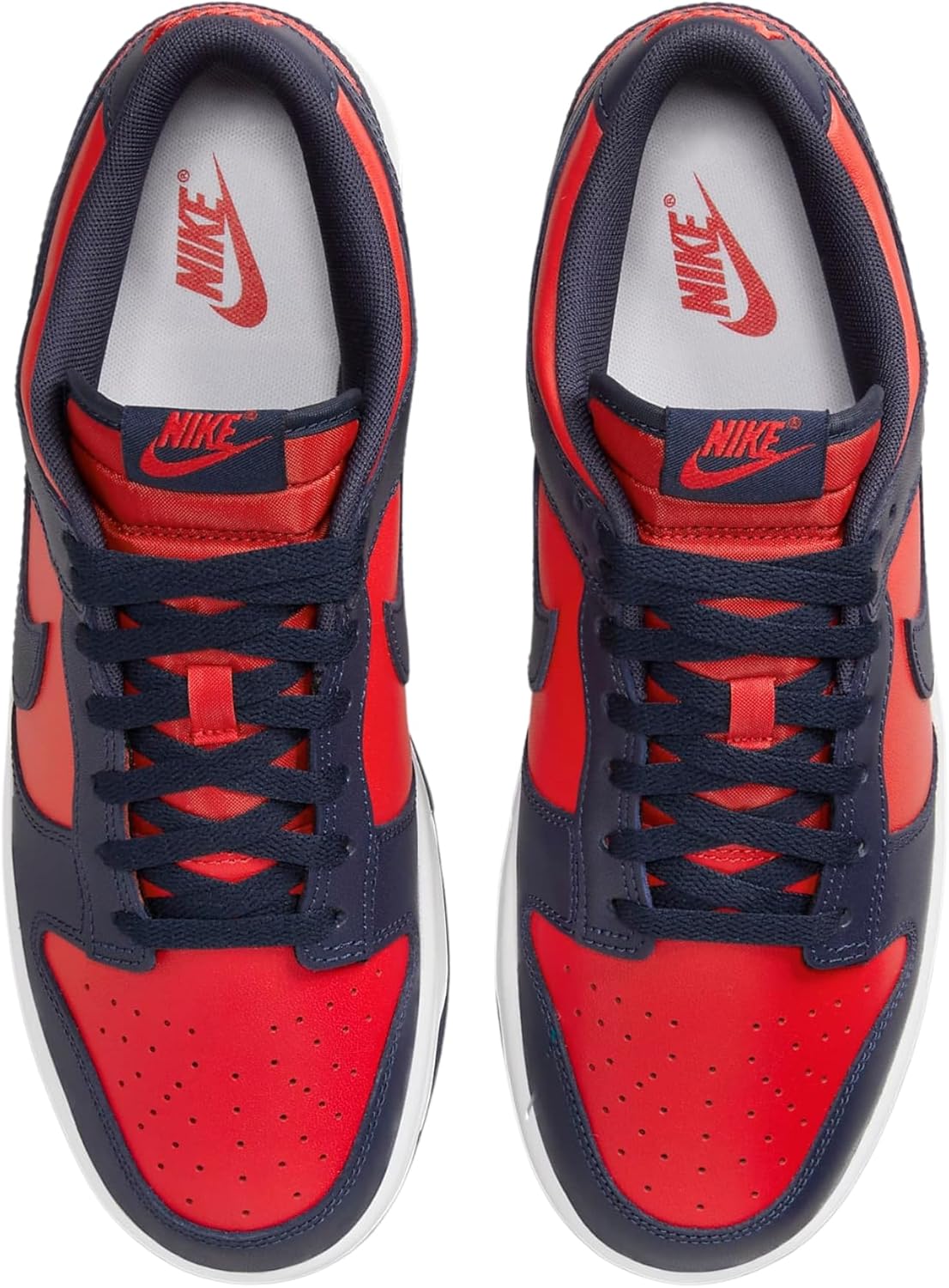Мужские кроссовки Nike Dunk Low Retro Bttys, белый/красный — фото 3