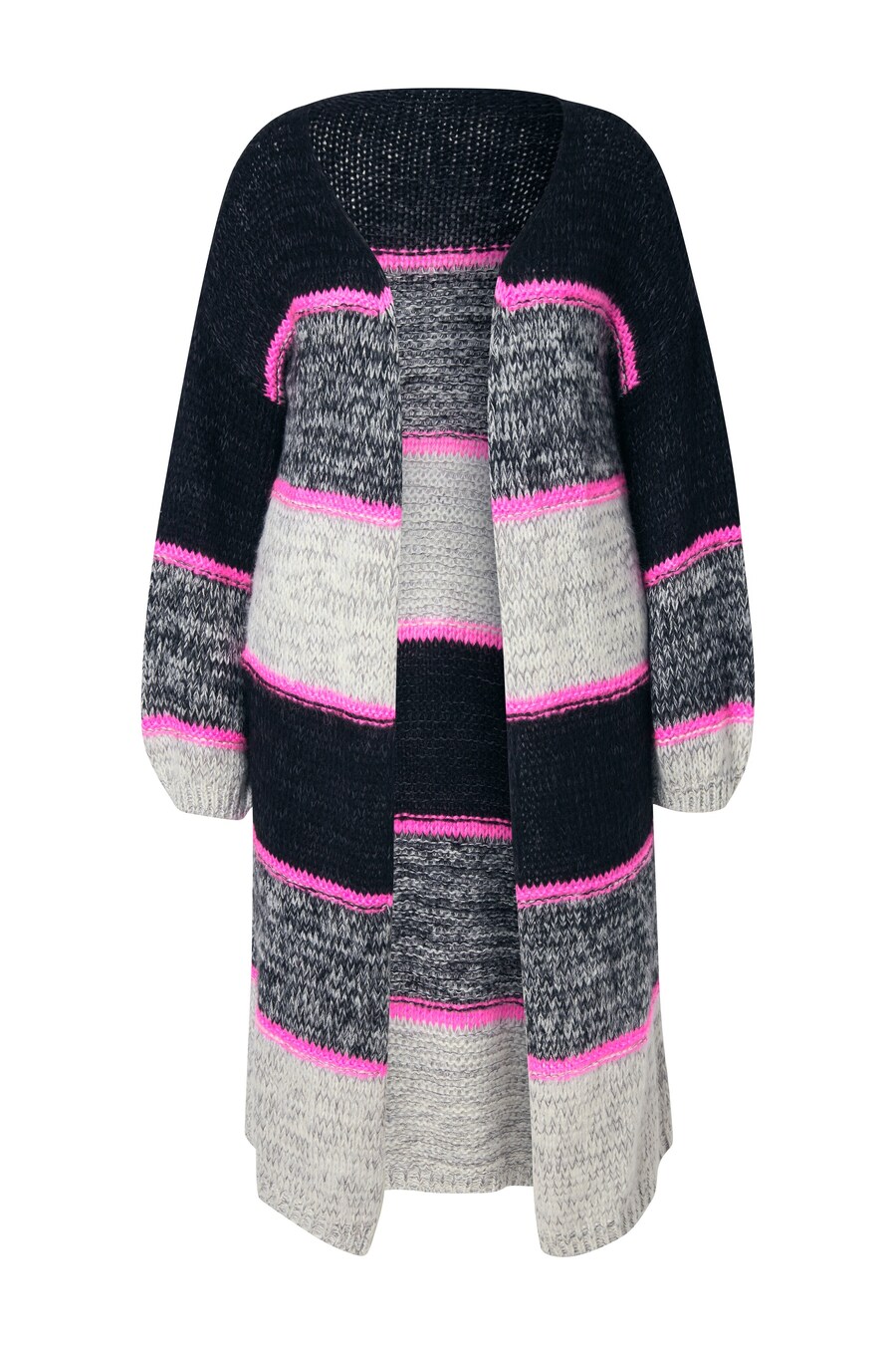 

Вязаный кардиган Angel of Style, цвет Anthracite/mottled grey/Black