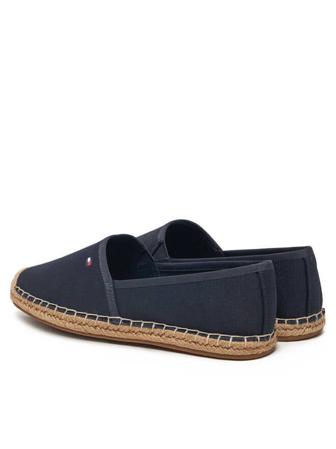 Эспадрильи Tommy Hilfiger Flag Canvas Espadrille FW0FW08541, темно-синий — фото 3