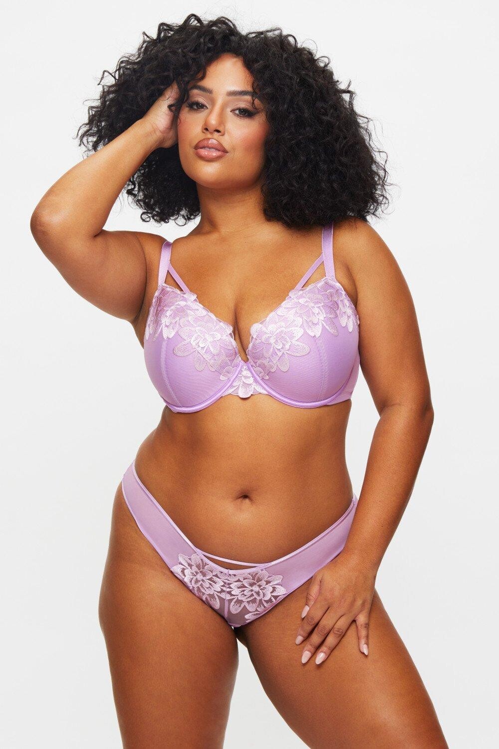 

Мягкий бюстгальтер с глубоким вырезом Cherishing Fuller Bust Ann Summers, фиолетовый