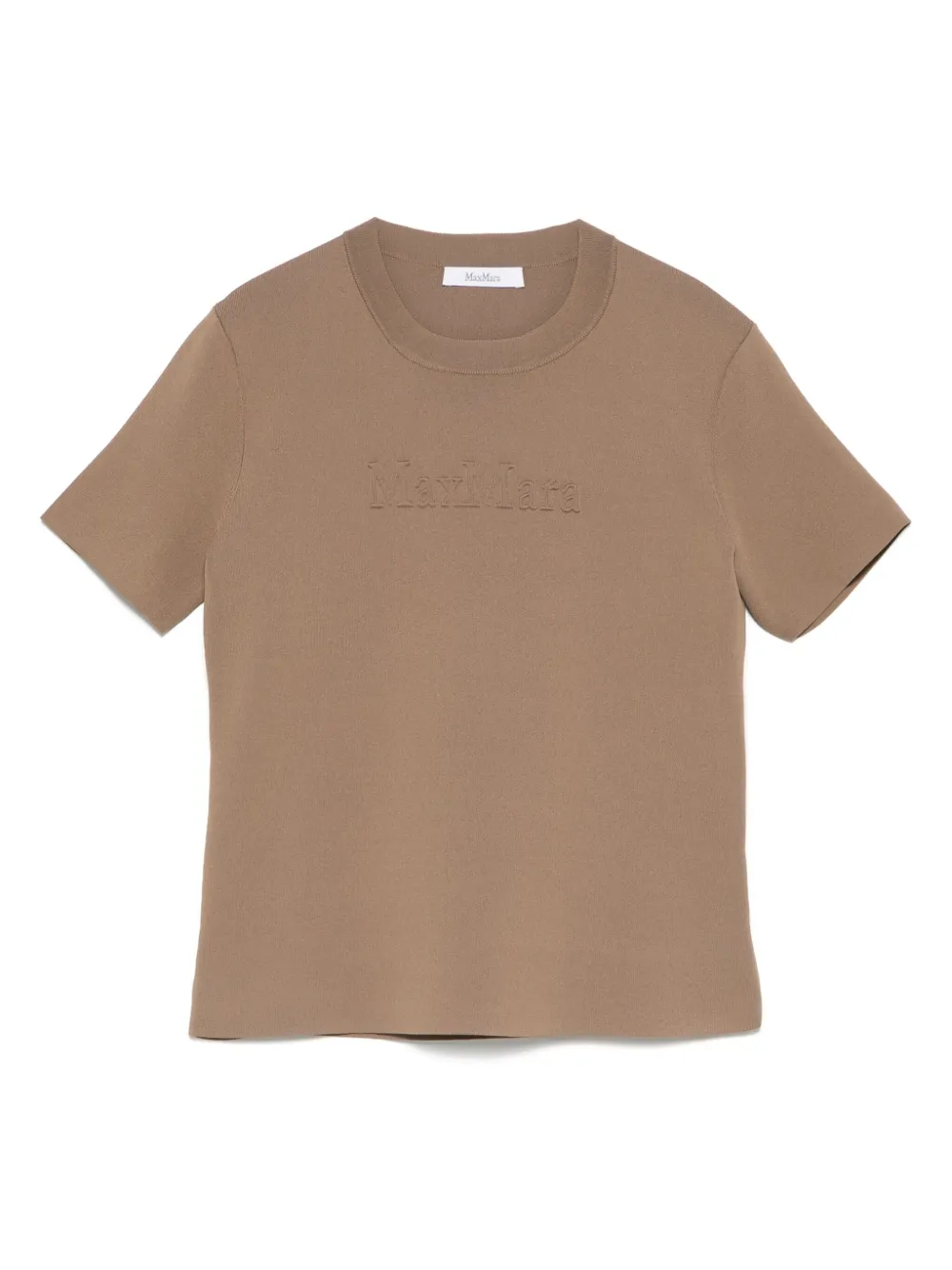 

Футболка с круглым вырезом MAX MARA, нейтральный