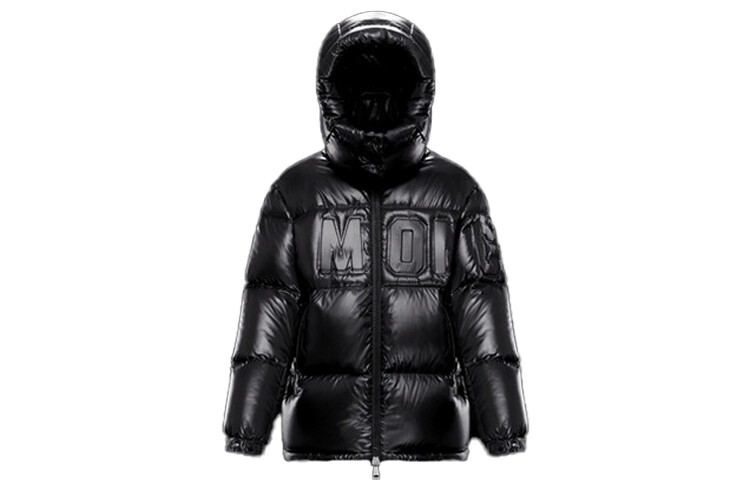 

Пуховик женский черный Moncler