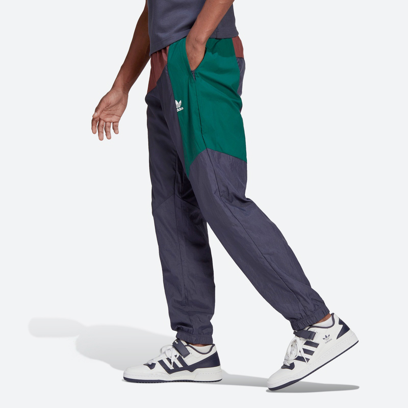 Футболка Adidas Originals Мужская Трикотажные Спортивные Брюки Морской Синий — фото 4