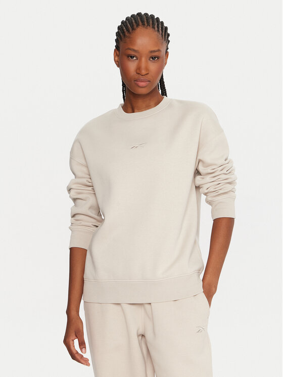 

Свитшот regular fit Reebok X Ewa Chodakowska RK25303CCW Reebok, бежевый
