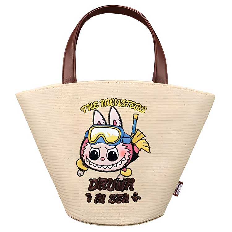 

POP MART Полипропиленовая женская сумка бежевая, Beige