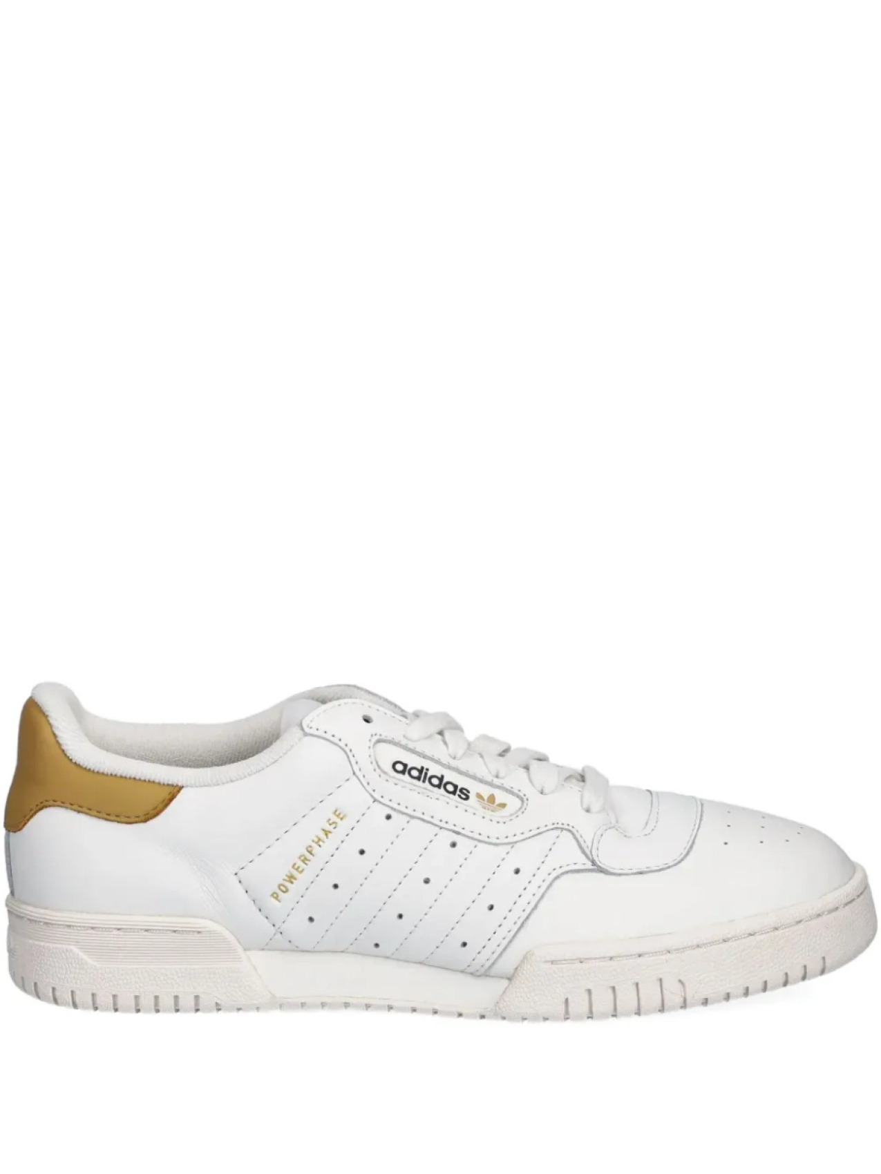 

Кроссовки Adidas Yeezy Powerphase из кожи, белый