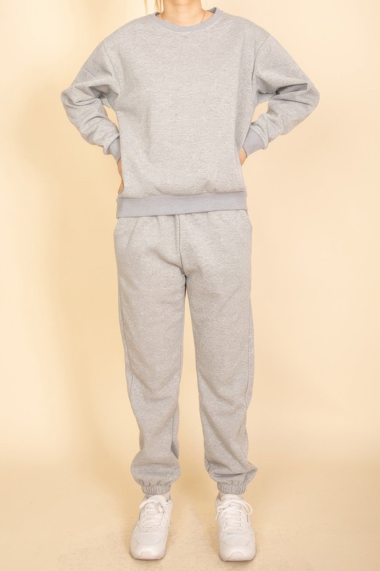 

Классический поларфлисовый свитер TRUEDAMES, серый