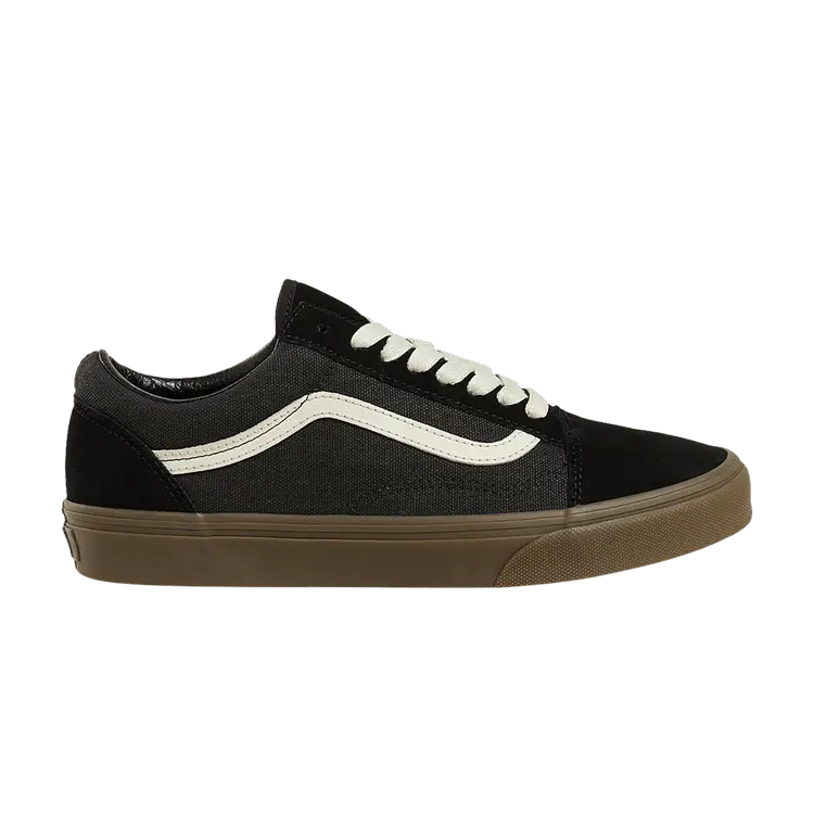 

Кроссовки Vans Old Skool 'Heavy Canvas - Black', черный