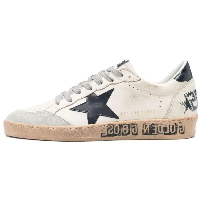 

Golden Goose Низкие кроссовки для скейтбординга Ball Star, белые, мужские