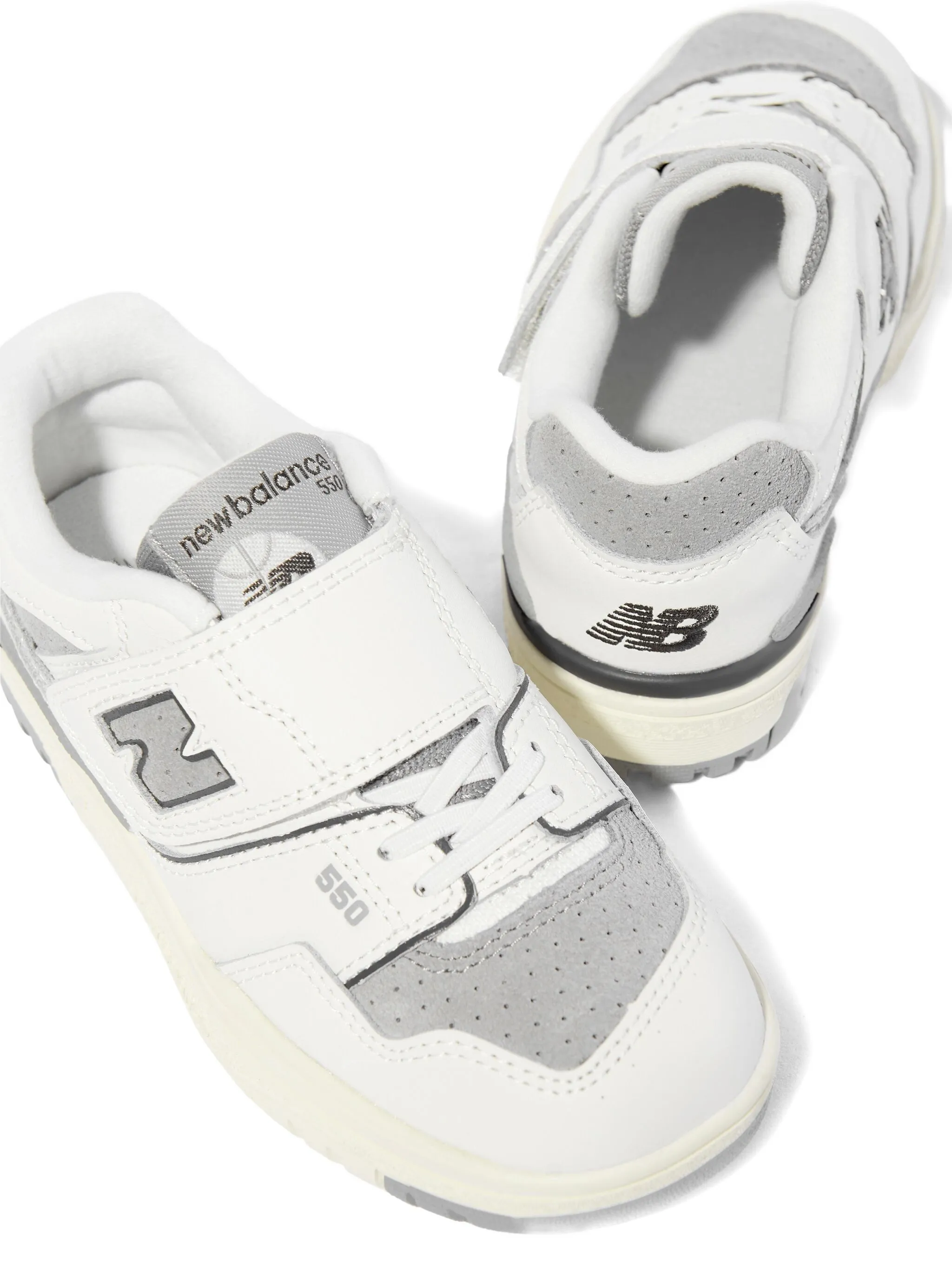 Кроссовки 550 New Balance Kids, белый — фото 2