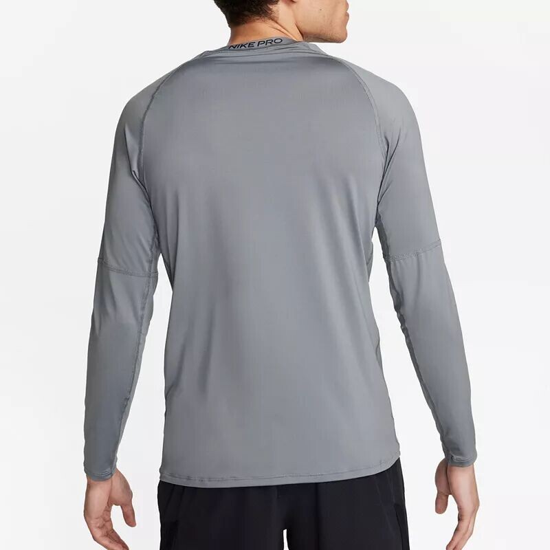 Мужская тонкая футболка для фитнеса с длинными рукавами Nike Pro Dri-FIT — фото 3