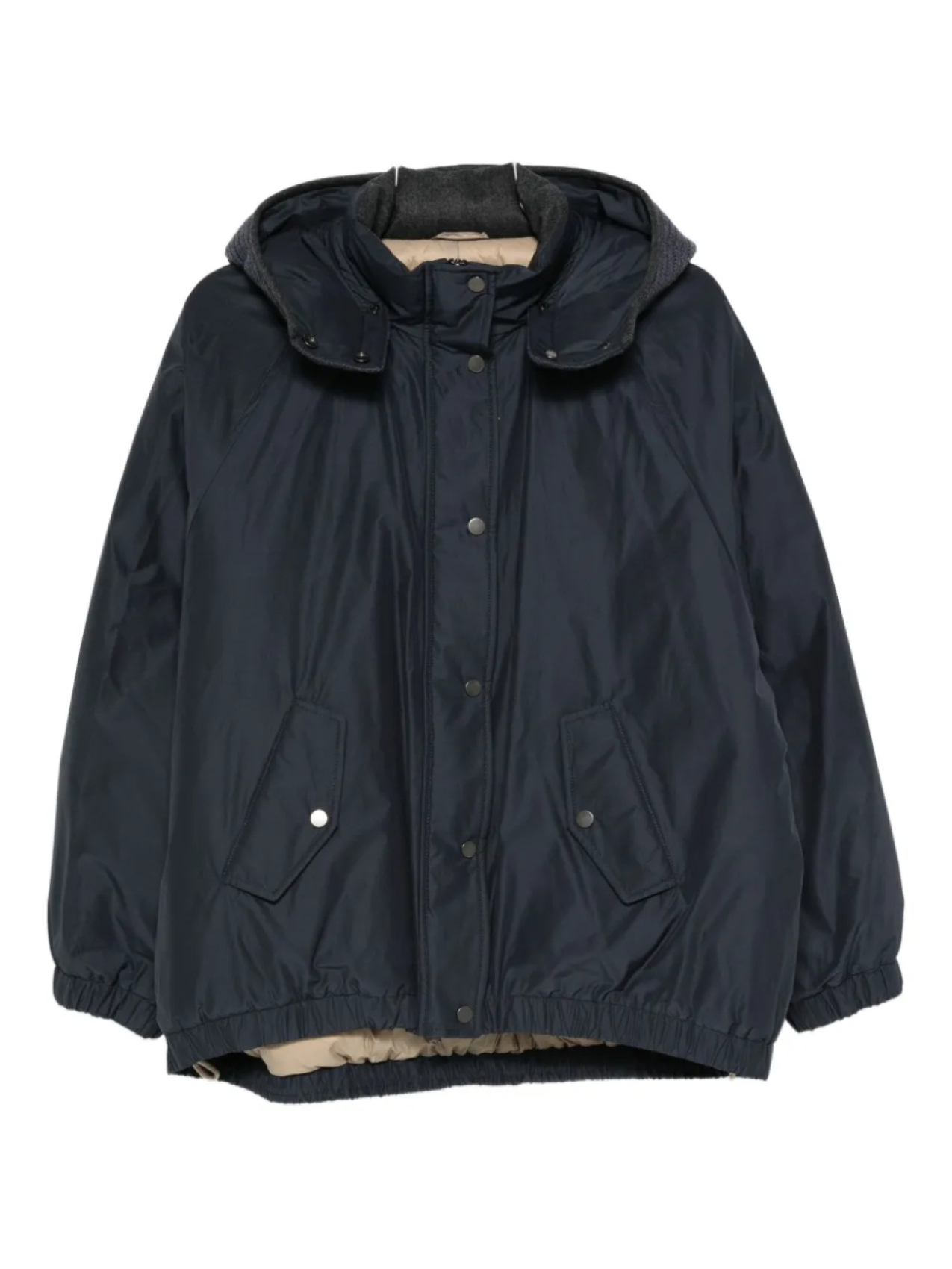 

Куртка с капюшоном Brunello Cucinelli, синий