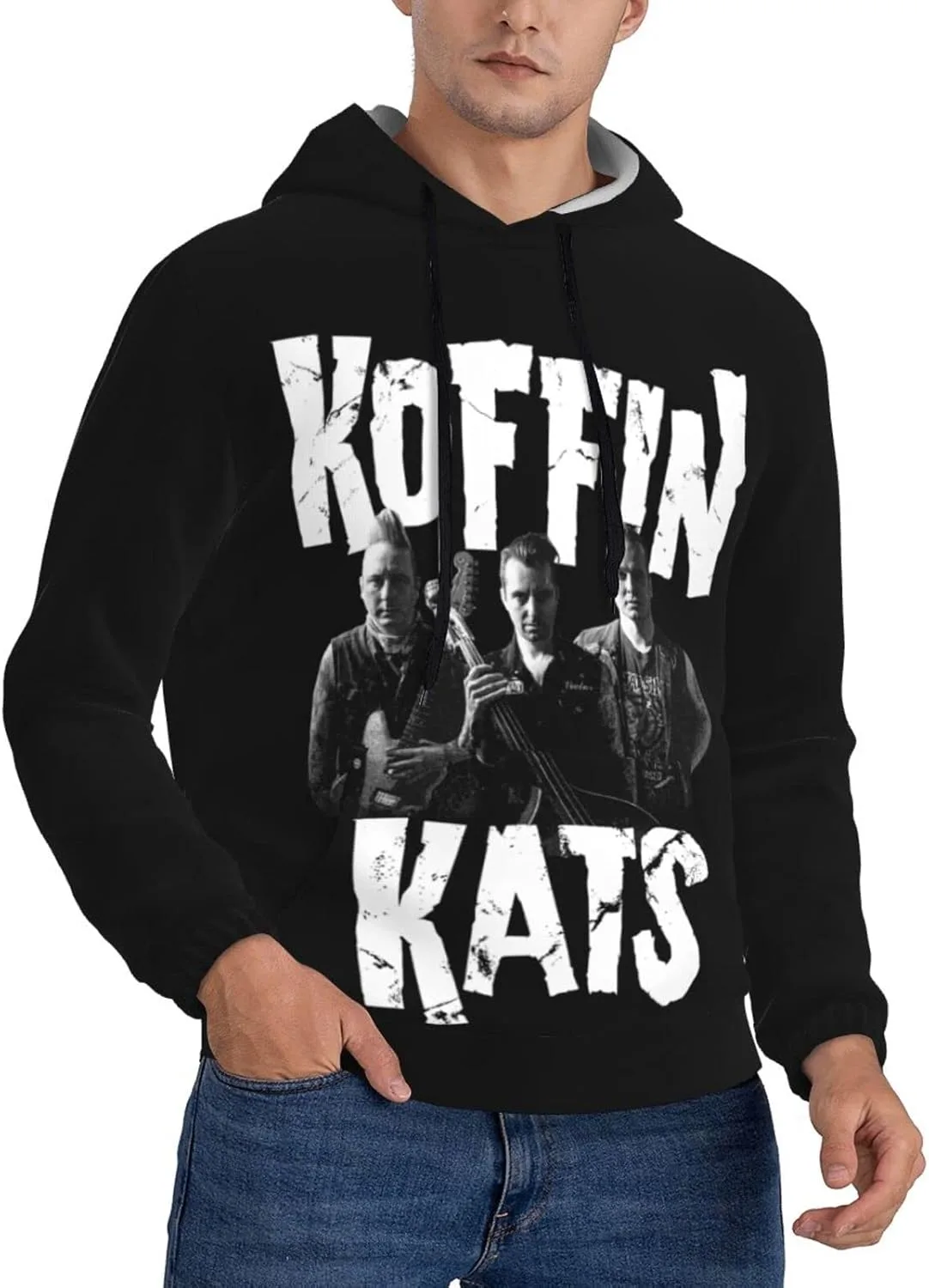 

Koffin Kats пуловер для мальчиков, спортивный свободный худи PYGLAIUFFQG