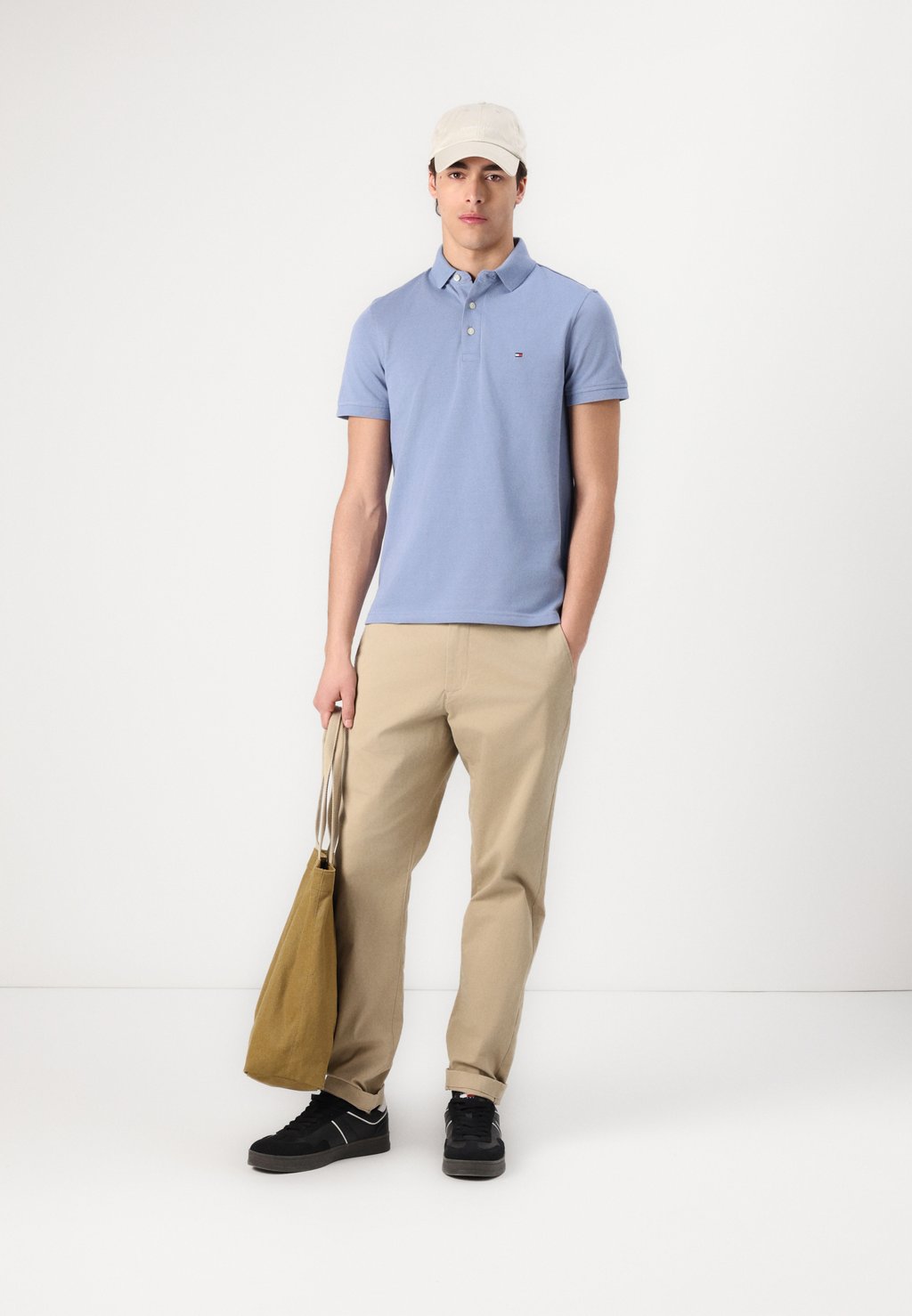 Рубашка поло SLIM Tommy Hilfiger, синий — фото 2
