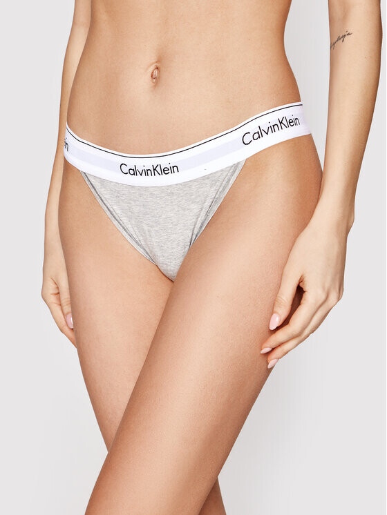 

Классические женские трусики Calvin Klein, серый