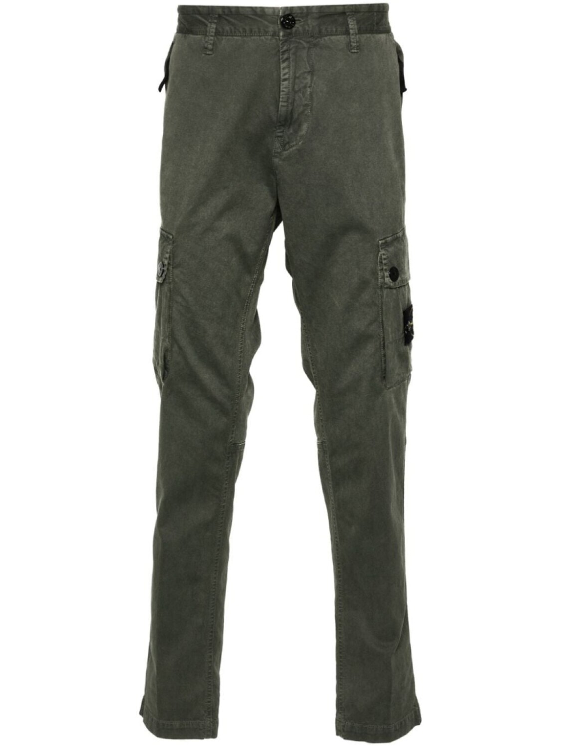 

Stone Island брюки карго с нашивкой Compass, зеленый