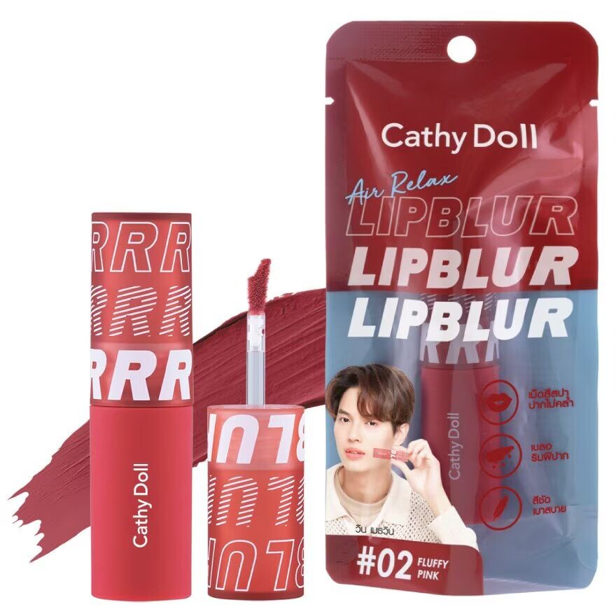 

Cathy Doll Блеск для губ Air Relax 3,5г. 02 Пушистый розовый, Fluffy Pink