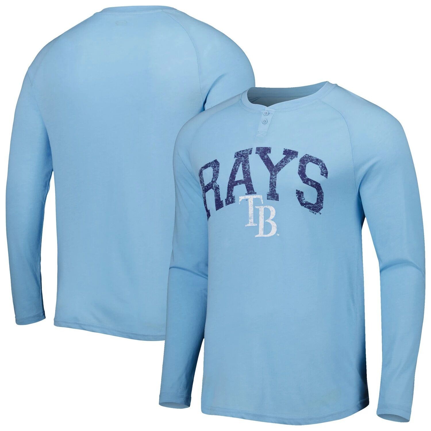 

Мужская спортивная голубая футболка Tampa Bay Rays Inertia Raglan с длинным рукавом в стиле хенли "Concepts", Синий, Мужская спортивная голубая футболка Tampa Bay Rays Inertia Raglan с длинным рукавом в стиле хенли "Concepts"