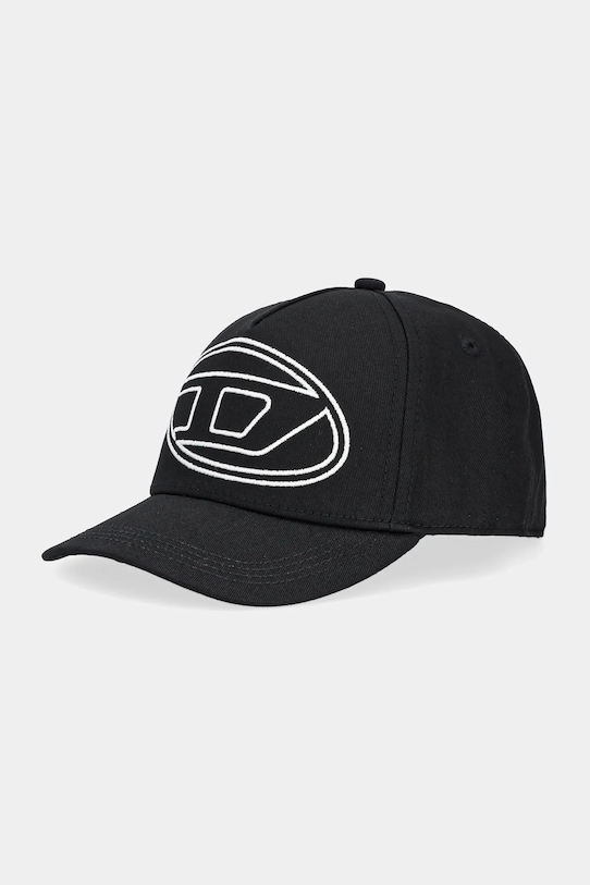 

Детская хлопковая кепка с козырьком FRENDIL HAT Diesel, черный