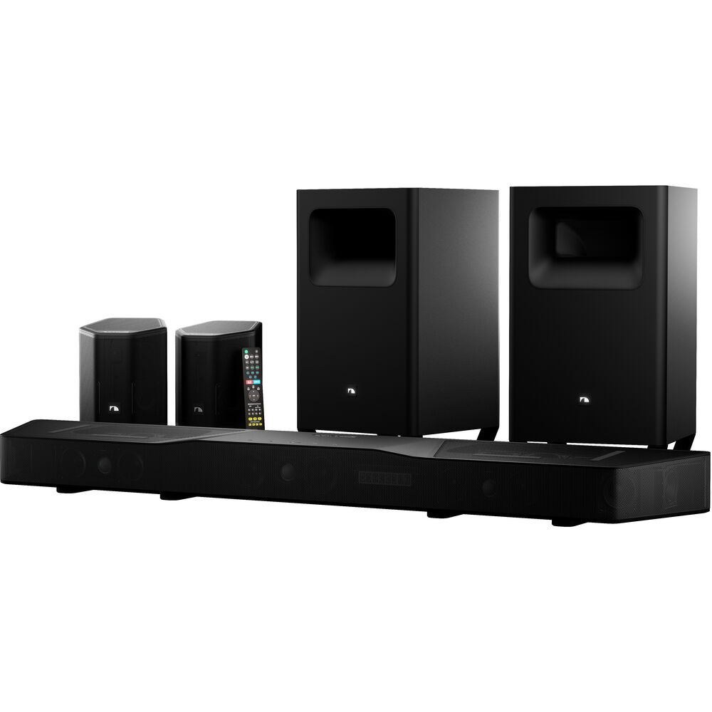 

Беспроводная звуковая панель Nakamichi Shockwafe Wireless 11.2.6-канальная с поддержкой Dolby Atmos