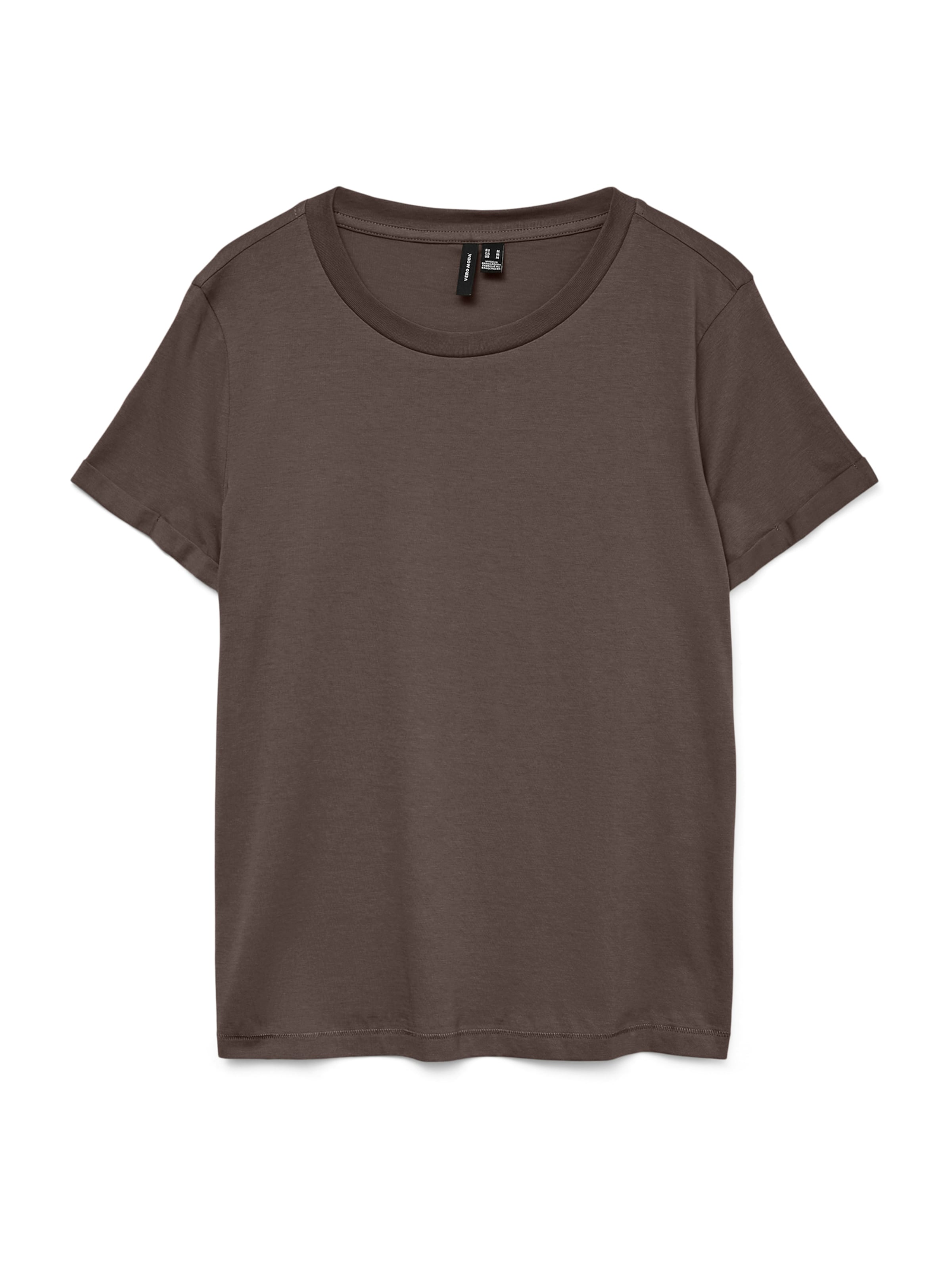 

VERO MODA Футболка 'VMPAULA' в цвете Chocolate