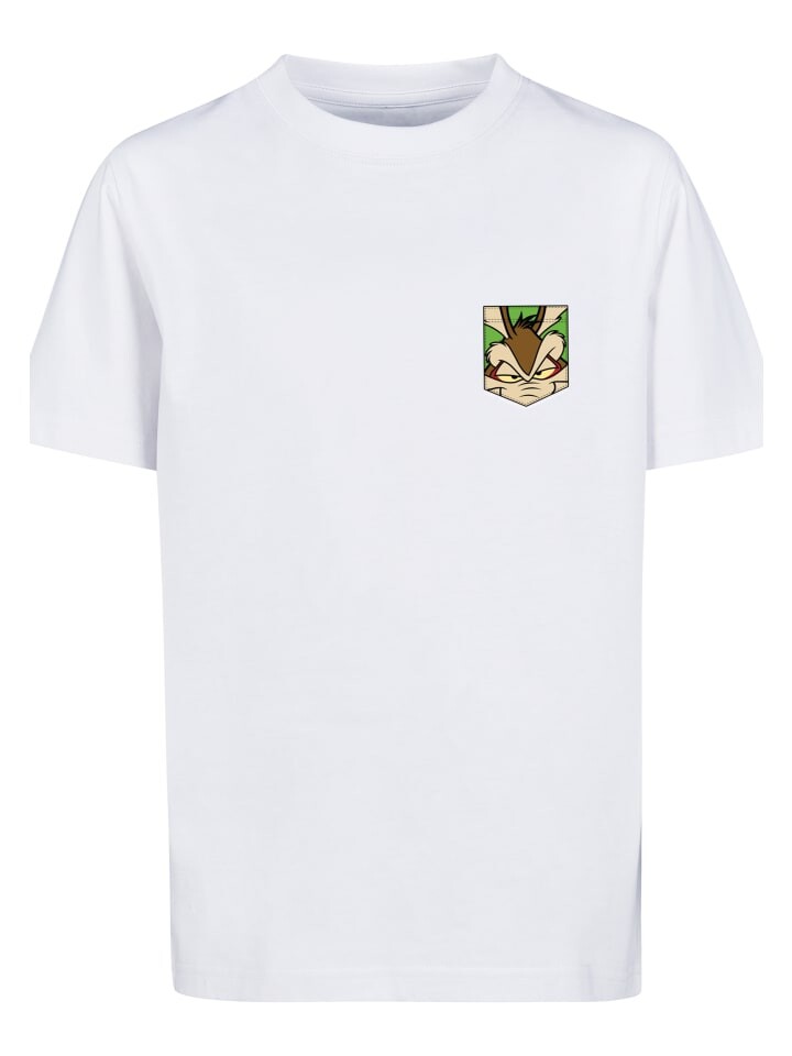 

Футболка F4NT4STIC Looney Tunes Face Faux Pocket, белый