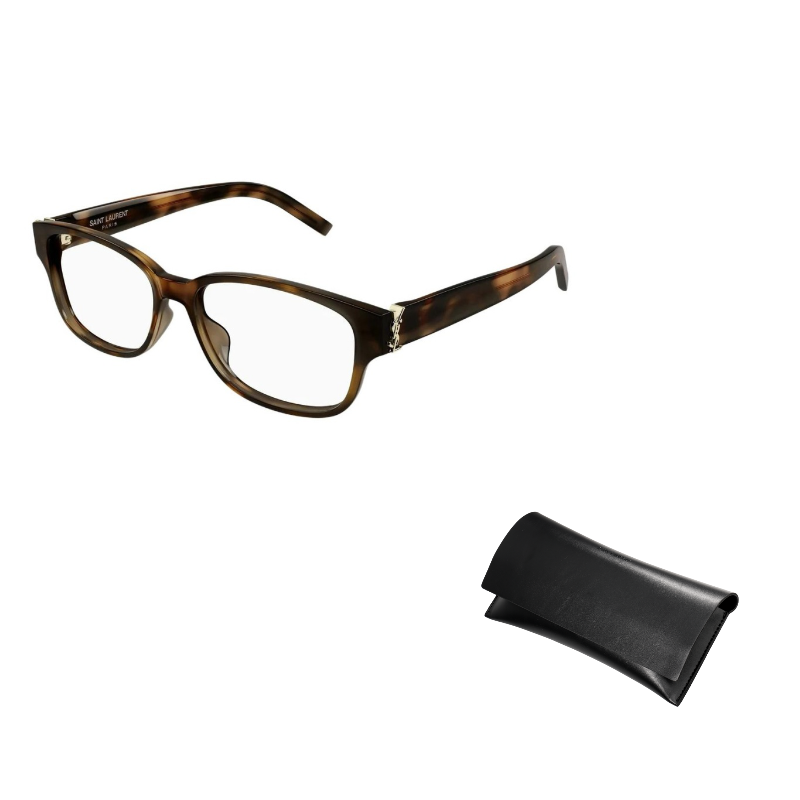 

SAINT LAURENT Очки с прямоугольной оправой, Tortoiseshell