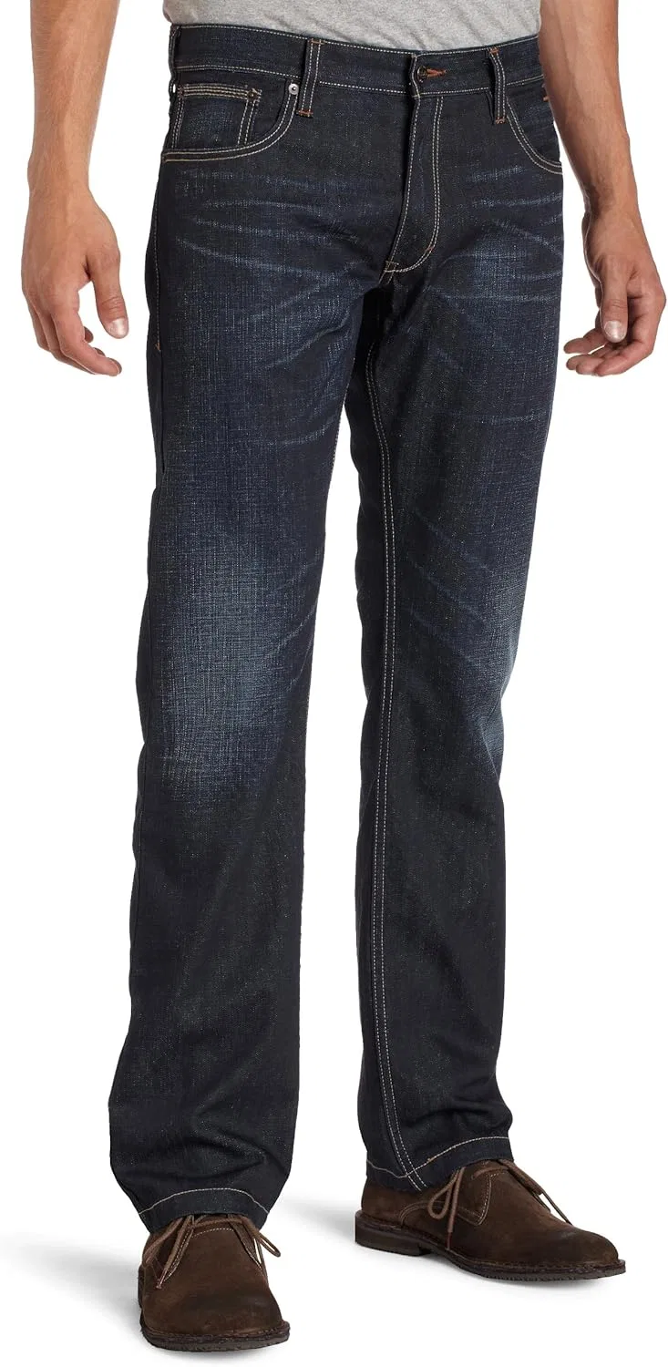Джинсы slim straight, Levi's, Покрытый состаренный