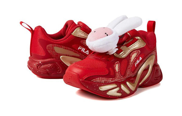 Кроссовки fashion shoes 'red gold' Fila, красный — фото 2