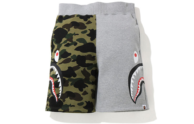 

Повседневные шорты Shark Series для мужчин A Bathing Ape, черный