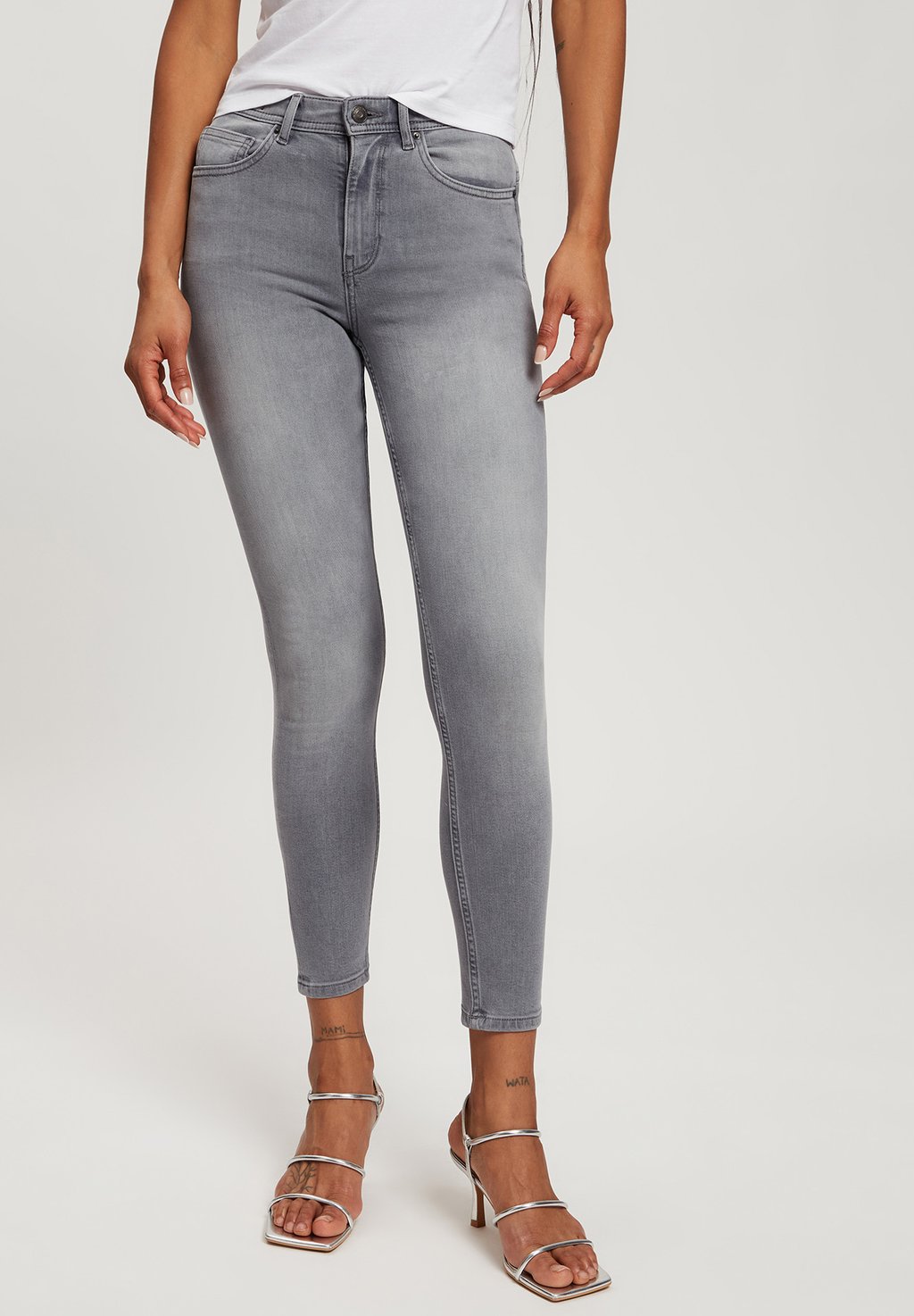 

Джинсы скинни Cross Jeans, антрацит