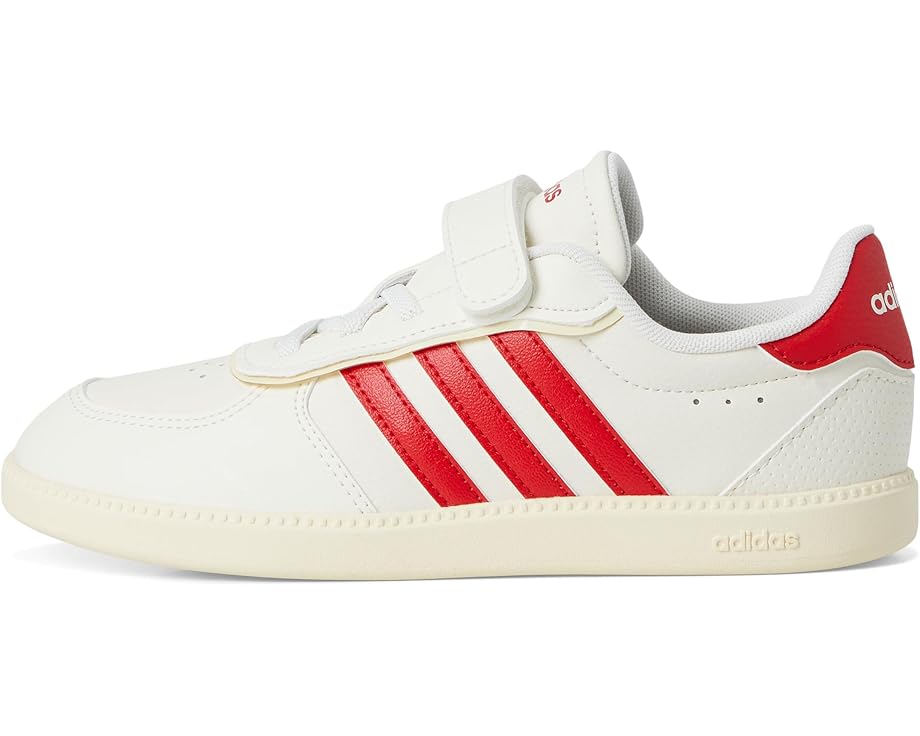 Кроссовки adidas Kids Breaknet Sleek Shoes, цвет Off White/Better Scarlet/Warm Vanilla — фото 4
