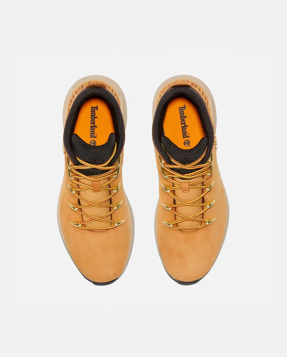 Кроссовки средней высоты Sprint Trekker для мужчин, желтые Timberland, горчичный — фото 2