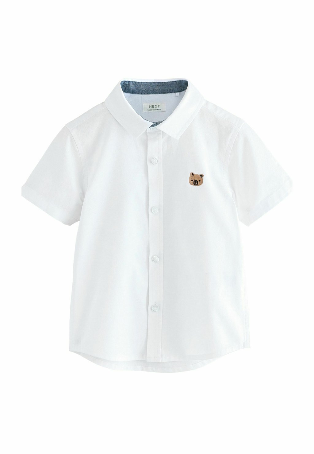 

Рубашка REGULAR FIT SHORT SLEEVE OXFORD Next, белый