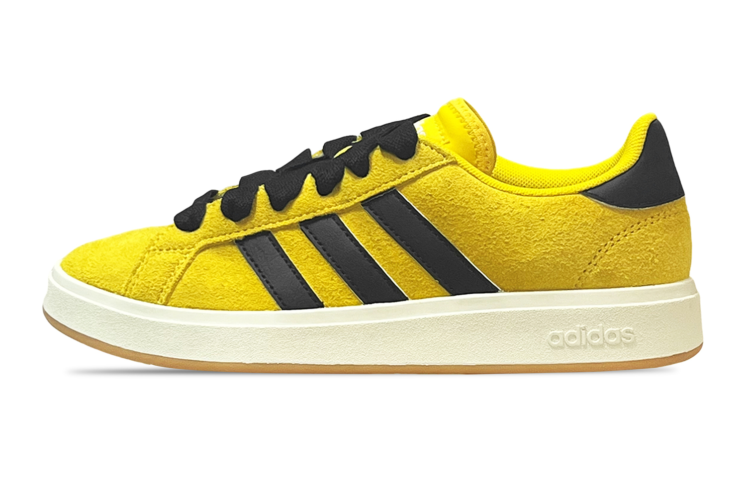 

Adidas GRAND COURT 00s Bumblebee устойчивые к истиранию лоу-топ скейтборд кроссовки унисекс — желтый, цвет Yellow