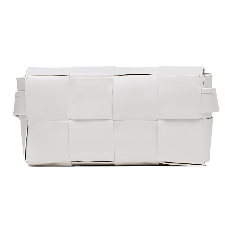 Bottega Veneta Мини-поясная сумка из коровьей кожи для мужчин белая — фото 3