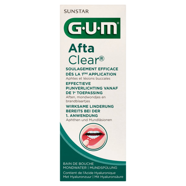 

Ополаскиватель для полости рта, 120 мл Gum Aftaclear