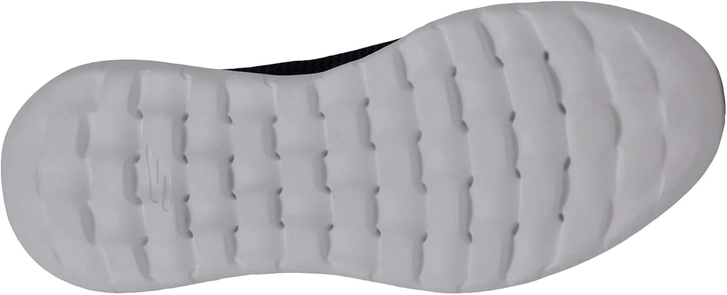 Мужские слипоны Skechers Go Walk Max-privy-54626, белый/темно-синий — фото 4
