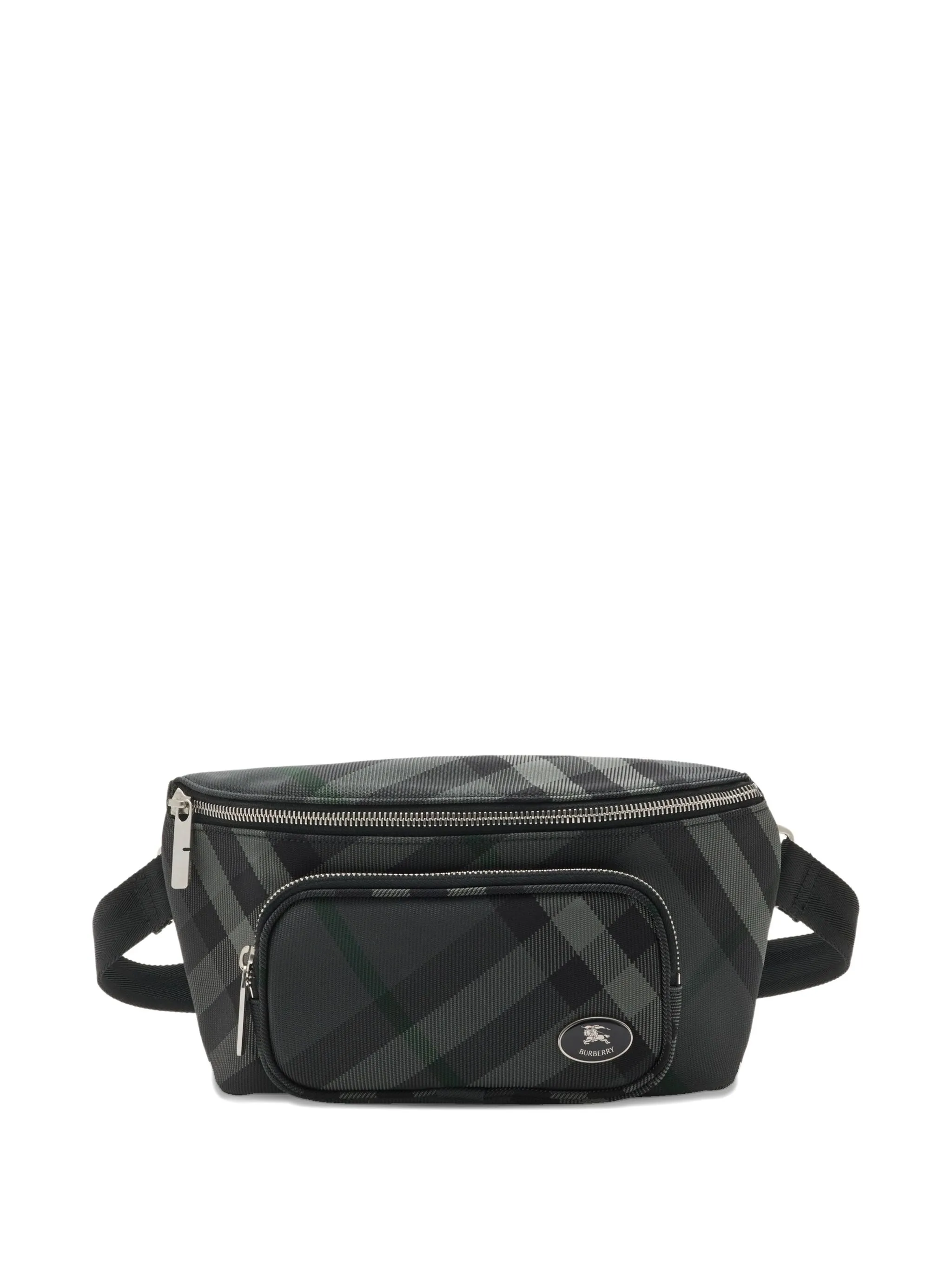 

Поясная сумка в клетку Burberry, черный